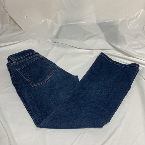 WOMEN'S LL Bean Favorite Fit Blue Jeans Size 4P - Picture 4 of 10